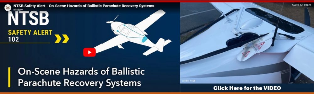 SLIDE BALLISTIC PARACHUTE