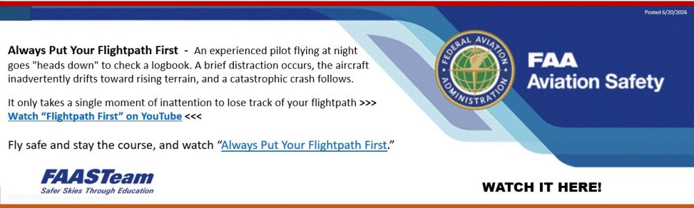 SLIDE FAA FLIGHTPATH VIDEO